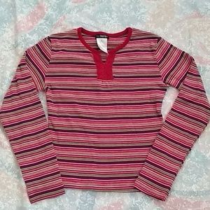 One Step Up 1998  Cute Long Sleeve Tee(10/12)